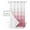 Pink, variant on No Hook Shower Curtain with Snap in Liner, Khaki Striped Gradient Rustic Wood Board Hotel Shower Curtains for Bathroom, Washable Shower Curtain Liner Set with Mesh Top Window, 36"x78"