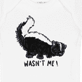thumbnail image 4 of Inktastic Animals Cute Skunk Wasn't Me Boys or Girls Baby Bodysuit, 4 of 5