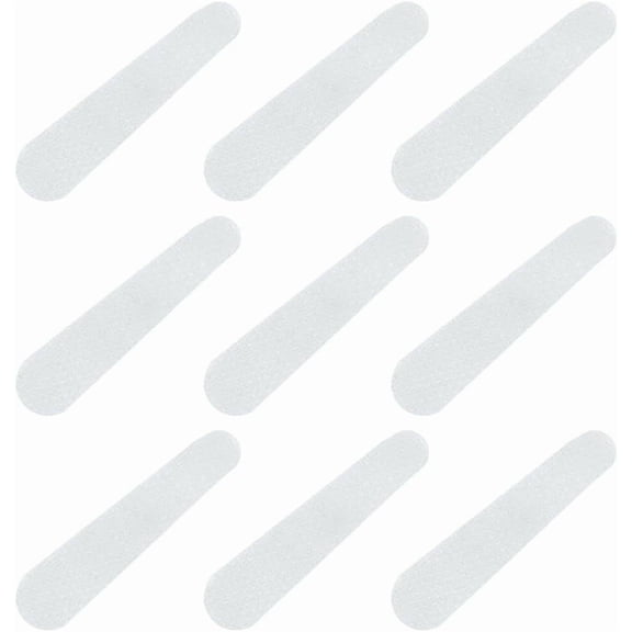 1set 32 Pcs Purse Strap Non-Slip Pad Self Adhesive Strip Grip Holder Clear Silicone Non-Slip Pad Sticker Purse Strap for Shoulder Bag Purse Handbag Backpack Clear DIY