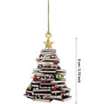 thumbnail image 4 of Adornos Colgantes de Navidad XINYU Adornos de Acrílico con Forma de Libro, 4 of 6