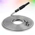 thumbnail image 1 of FONDOTIN Backyard Hose Water Hose Silver PVC Telescopic Watering 1Pack, 1 of 6