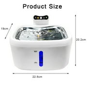 84oz/2.5L Pet Fountain, Automatic Cat Water Fountain Dog Water Dispenser with Smart Pump for Cats, Dogs, Multiple Pets