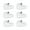 6pcs, variant on 3/6/8Pcs Microfiber Mops Replacement Triangles Mops Pads Fit for H20 S302 Mops Cleaner Mops Replacement