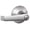 Satin Chrome, variant on Schlage F40ELA609 Elan Privacy Lever, Antique Brass