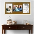 thumbnail image 2 of ArtToFrames Collage Photo Picture Frame with 3 - 8x12" Openings, Framed in White with Coronado and Black Mats (CDM-3966-796), 2 of 8