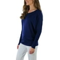 thumbnail image 3 of ToBeInStyle Women's Long Sleeve Dolman Top, 3 of 7