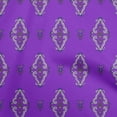 thumbnail image 1 of oneOone Cotton Jersey Purple Fabric Block Fabric For Sewing Printed Craft Fabric By The Yard 58 Inch Wide, 1 of 6