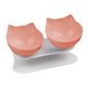 thumbnail image 1 of Comedero para gatos con cuenco doble de plataforma, cuencos elevados de comida y agua para gatos con soporte sin derrames, 1 of 5