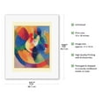 thumbnail image 2 of Circular Forms, Sun (Formes Circulaires, Soleil) - From an Original Color Painting by Robert Delaunay c.1912 - Fine Art Rolled Canvas Print (Unframed) 11in x 14in, 2 of 4