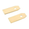 thumbnail image 2 of Mosiee 9 18 30 Pcs Blade Sliver Gold Accessories Rustproof For All Robotic Lawnmowers Lawn Mower Parts Weather Resistant, 2 of 8