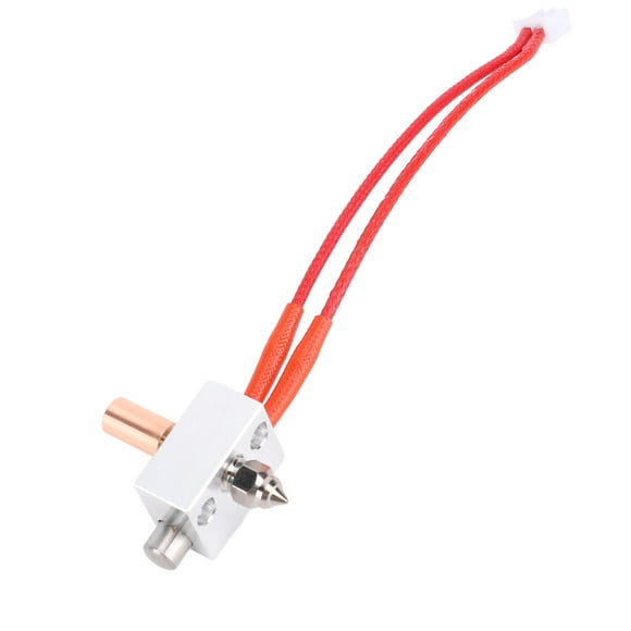 Extruder Upgrade Kit, 24V 40W Heater Set Copper Plated Nozzle Stable Smoother  for Sermoon V1 V1Pro
