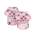 thumbnail image 2 of Dog Birthday Shirt Cute Dog Clothes Colorful Animal Print Pet Apparel Dog Birthday Gifts for Pet Lovers Pink Lightweight Casual Wear, 1 Pack, 2 of 5