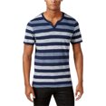 thumbnail image 1 of INC Playera básica con rayas interiores para hombre, azul, grande, 1 of 1