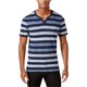 thumbnail image 1 of INC - Camiseta básica para hombre con rayas interiores, color azul, pequeña, 1 of 1