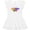 AA-White, variant on Inktastic Artistic Butterfly Girls Toddler Dress