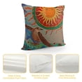 thumbnail image 4 of YINGXI Decorative Pillow Case Square Pillowcase 20x20in, 4 of 5