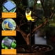 thumbnail image 4 of LED Solar para Césped Pájaros Jardín Patio Lámpara Decorativa Artística Búho Resina Con Estaca Al Valla Flores Paso Pasarela, 4 of 9