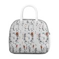 thumbnail image 2 of Womens Halloween Dancing Skeletons and Pumpkins Lunch Box for Work,Insulated Lunch Bag for Women,Loncheras Para Mujer,Leakproof Adult Lunch Bag for Work,Beach,Travel,Picnic,Camping, 2 of 7