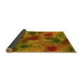 thumbnail image 2 of Ahgly Company Indoor Rectangle Abstract Yellow Contemporary Area Rugs, 7' x 9', 2 of 4