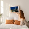thumbnail image 3 of The Charlotte Skyline - Charlotte North Carolina Photography City Skyline Architecture Night Sky Nightlife Modern Art Unframed Wall Art Print 20 x 28 inches, 3 of 7