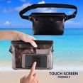 thumbnail image 1 of Waterproof Underwater PVC Swimming Beach Mobile Phone Waist Bum Bag Dry Pouch, 1 of 8