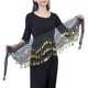 thumbnail image 3 of Eigraketly Traje de cadena de cintura bufanda de cadera artesanía atractiva ropa de baile de bailarina accesorio de entrenamiento Ropa Deportiva, Zapatos, 3 of 4