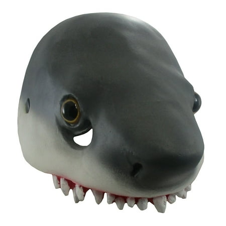 Adult Shark Bite Week Half Jaw Mask Animal Unisex Beach Party Costume