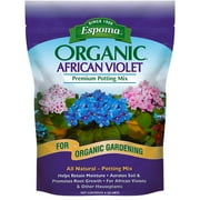 Espoma African Violet Potting Mix, Natural & Organic Premium Soil, 4 qt, Pack of 1