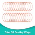 thumbnail image 3 of Ganchos Giratorios con Broche Segauin 100PCS Oro Rosado 32mm, 3 of 6