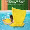 thumbnail image 4 of Piscina bebé amarillo patos toldo al aire libre mentira círculo anillo de natación Wmkox8yii jkg2061, 4 of 9