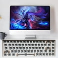 thumbnail image 1 of Kit de teclado intercambiable en caliente compatible con Bluetooth compatible con ejes rojo blanco 72 piezas Ehuebsd Para estrenar, 1 of 5