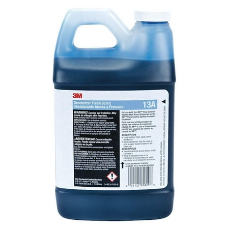 3M Deodorizer, Fresh Scent Concentrate 13A, 0.5 Gallon, (Best Scent For Office)