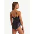 thumbnail image 2 of Justice Girls One Piece Center Hibiscus Swimsuit, sizes XS-XL, 2 of 6