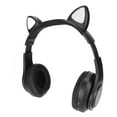 thumbnail image 3 of Auriculares B39 Oreja De Gato Auriculares Lindos Bajos Ajustables Auriculares Inalámbricos Portátiles Con Cable De Sonido Para Niños Negro, 3 of 7