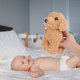 thumbnail image 3 of Bed Time Juguetes de peluche, caniche de peluche, figura de perro de peluche (marrón claro, etiquetas aleatorias), 3 of 7
