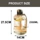 thumbnail image 2 of Hervidor de agua de gran capacidad para deportes, fitness, camping al aire libre, taza de agua portátil transparente, 2 of 5