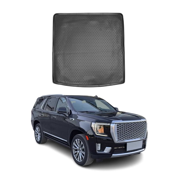 OMAC Cargo Mats Liner for GMC Yukon(Yukon Denali) 2021-2024 Waterproof TPE Black