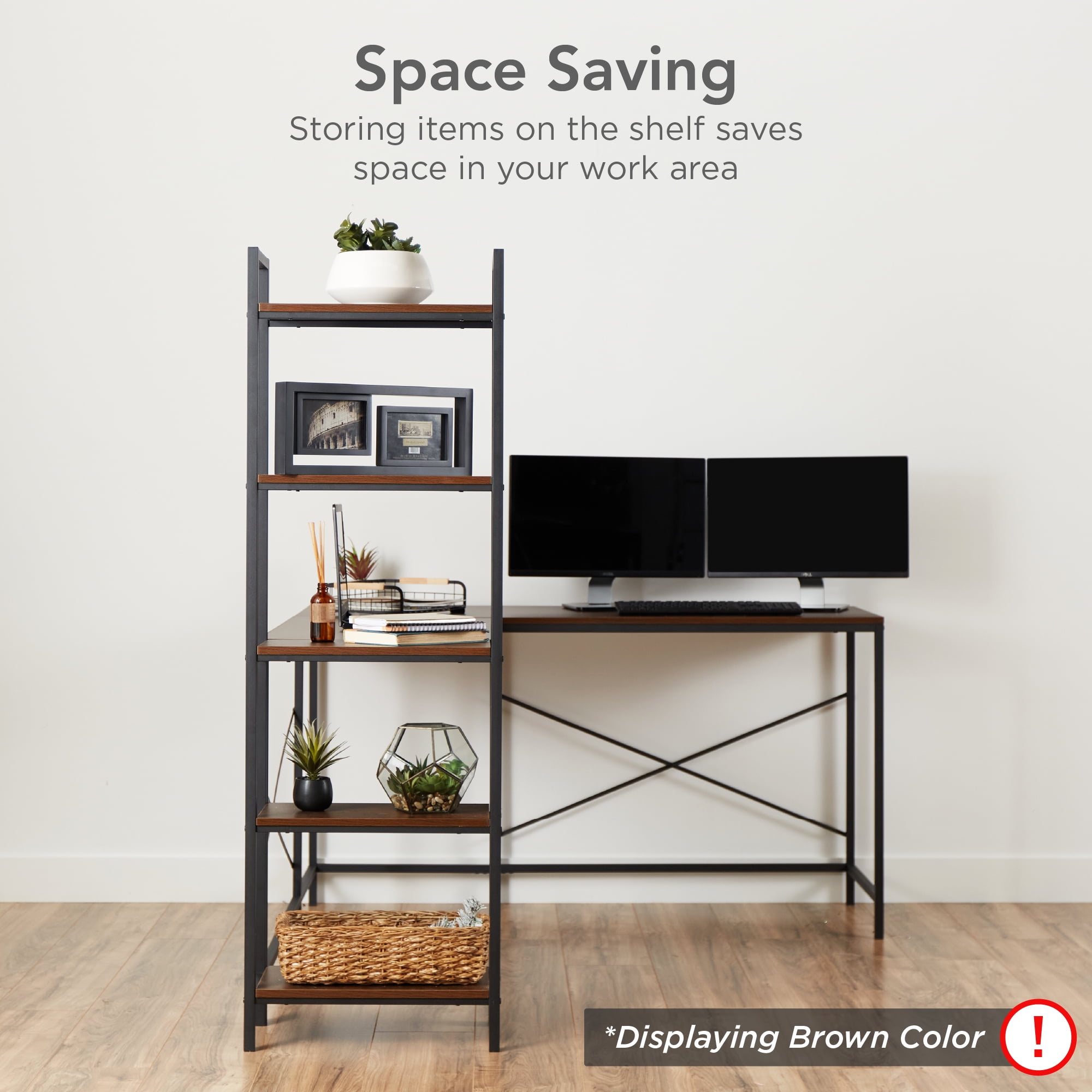 63" Executive Computer Desk And Mobile File Cabinet Set For Home Office - Bed Bath & Beyond - 39763534 - View #5