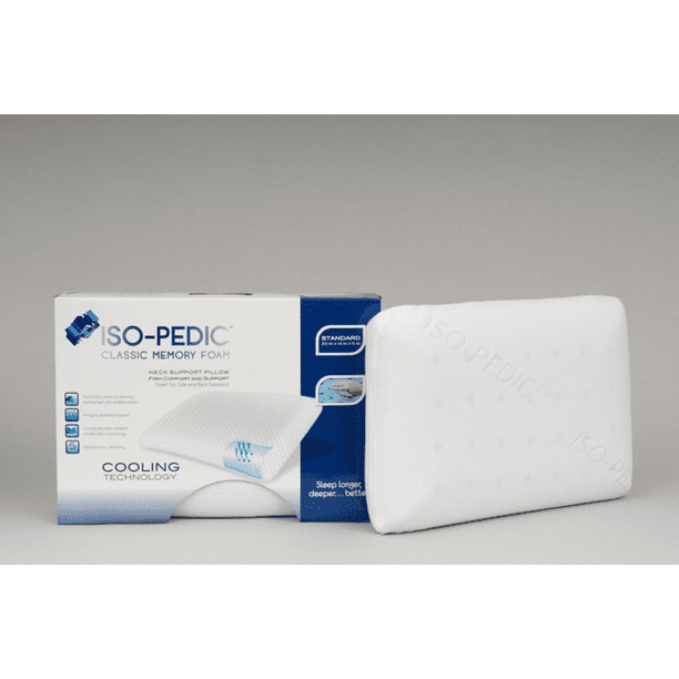 ISOPEDIC Classic Memory Foam Pillow