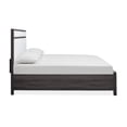 thumbnail image 3 of Magnussen Home Merrifield Raisin Black Queen Upholstered Panel Bed, 3 of 7