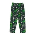 thumbnail image 5 of Sigee Dinosaur and Bone Print Women's Soft Pajama Pants - Breathable and Comfortable Lounge Sleep Bottoms with Elastic Waistband and Pockets-XX-Large, 5 of 9