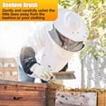thumbnail image 3 of Herramienta para Colmena de Abejas para Apicultura: Gancho en Forma de J y Cepillo para Abejas de Crin Natural, Cepillo para Colmena, Levantador y Raspador de de Abejas, 3 of 8