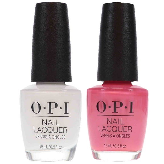 OPI Aphrodite's Pink Nightie 0.5 oz & Alpine Snow 0.5 oz Pink French Combo Pack