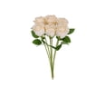 thumbnail image 2 of Champagne, Roses Artificial Flowers– 6Pcs 18.9" Rose Flowers with Long Realistic Rose Bouquet for Diy Wedding Arrangements Table Vase Centerpieces Home Event Decorvalenti, 2 of 9