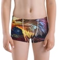 thumbnail image 5 of Yiaed Geometric American Bald Eagle Print Boys' Boxer Briefs Cotton Casual Stretch Comfort Boys Boxers - Kids Boxer Briefs Underwear for Boys (6-18)-X-Small, 5 of 5