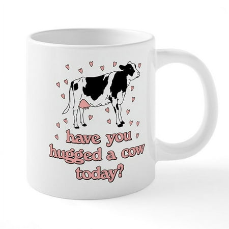 

CafePress - Have You Hugged Your Cow To - 20 oz Ceramic Mega Mug