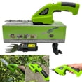 thumbnail image 1 of Cortadora Césped Tijeras Setos Inalámbricas 2 en 1 Eléctricas para Césped/jardín, 1 of 9
