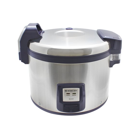 Excellante 30 cup/ 60 bowls rice cooker, NSF and ETL certified, stainless steel, digital pad, comes in each