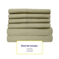 thumbnail image 4 of Juego de sábanas Sweet Home Collection 1500 Supreme Twin XL Sage, 4 of 7