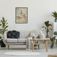 thumbnail image 2 of The Stupell Home Decor Collection Dalmatian Dog Riding Red Bicycle Framed Giclee Texturized Art, 2 of 8